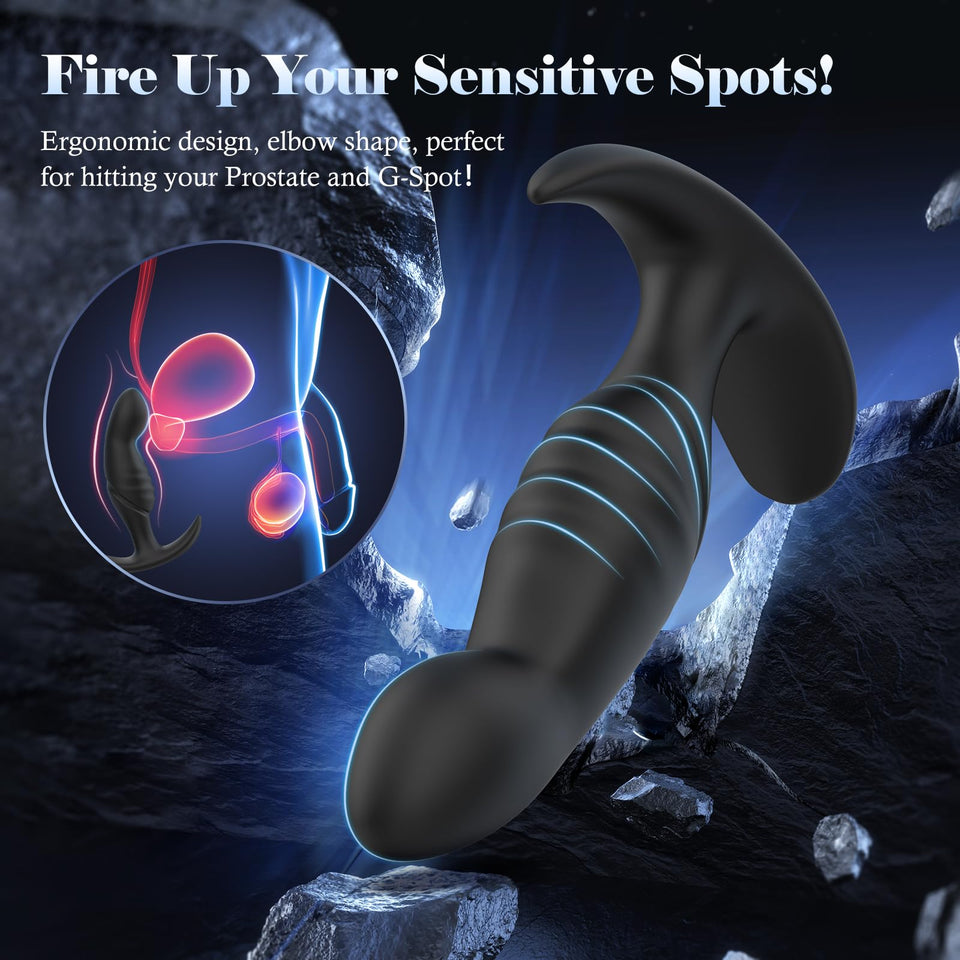 4PCS Anal Plug Adult Sex Toys, Silicone Butt Plug Set for Beginners, Advanced Users, Anal Dildo Training Kit Sex Toys for Man, W
