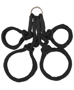 Ff Japanese Silk Rope Hogtie Black