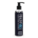 Premium Silicone Sex Lubricant By Healthy Vibes, 8 Oz Longest Lasting Personal Lube [Sensitive Skin On Women, Men, And Couples] Intimate Black Label | Paraben & Glycerin Free