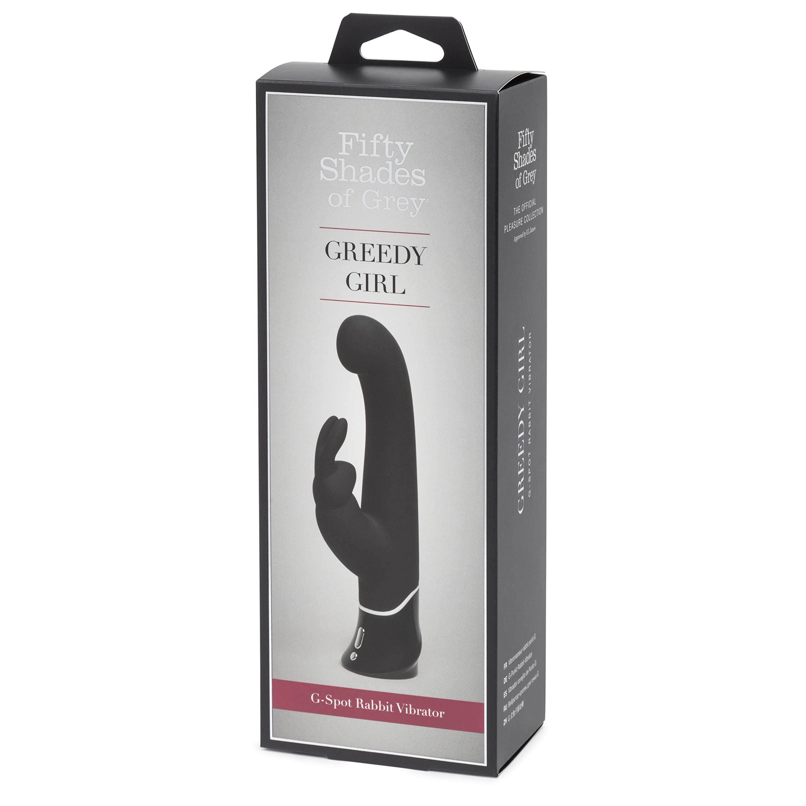 Fifty Shades Of Grey Greedy Girl G-Spot Rabbit Vibrator - Rechargeable & Waterproof