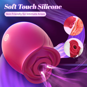 BIG SHOCKED Sex Toys Sucking Vibrator Rose Sex Toy Adult Toys Vibrater Nipples Clitoral Vibrators Dildo Rose Adult Toy 10 Suctio