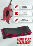 Sex Feather Tickler for Adult Sex Play Spanking Ticklers Adults Bedroom Feather Whips Blindfold BDSM Kit Fetish Toys Set