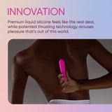 Femme Funn Ultra Bullet Vibrator - 20 Powerful Modes Usb Rechargeable & Whisper Quiet Bullet Massager Vibrators For Women