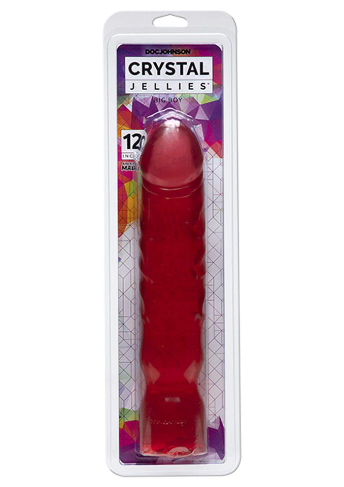 Crystal Jellies Big Boy Pink 12In