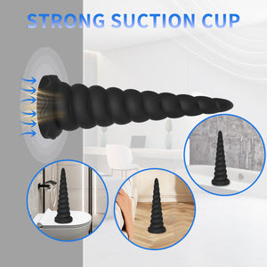 Anal Stretcher Trainer Big Anal Plug Anal Beads Adult Sex Toys for Women and Men, Large Butt Plug Training Cone Liquid Silicone