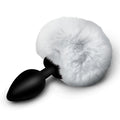 Tailz Fluffy Bunny Tail Sili Plug Wht