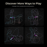 Strap On Dildo Adult Sex Toys, Wearable Strapon Harness with 2 Removeable Realistic Silicone Anal Small Dildo, Adjustable Dildo