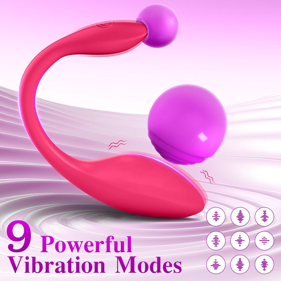 2024 New APP Control Wearable Vibrator Womens Sex Toys, Adult Toys 9 Vibrations & Heating Couples Sex Toys Vibrater, G Spot Clit