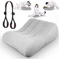 Sex Position Pillow Cushion with Sex Leather Bondage Strap, Sex Furniture for Bedroom Sex Chair, Couple Sex Toys for Deep Positi