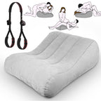 Sex Position Pillow Cushion with Sex Leather Bondage Strap, Sex Furniture for Bedroom Sex Chair, Couple Sex Toys for Deep Positi