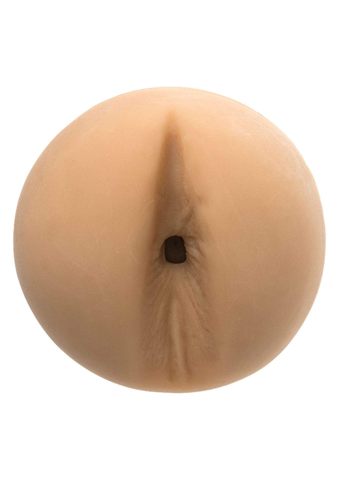 Doc Johnson Man Squeeze - Twink - Squeeze Plate For Precise Pressure - Twist End Cap To Control Suction - Discreet Premium Stroker - Male Masturbator, Ass, Vanilla