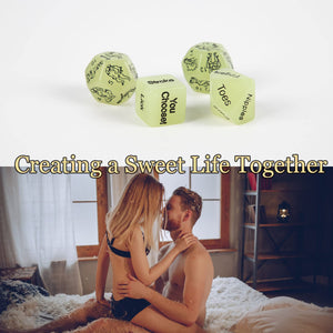 Sex Dice for Adult Sex Games Toys, 4Pcs Sex Toys for Couples