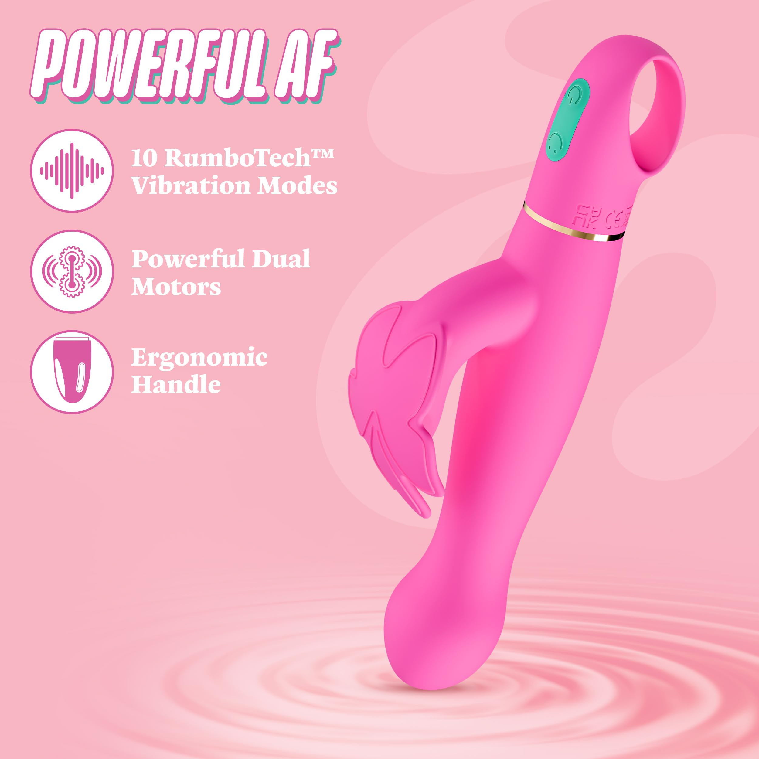 Aria Naughty AF 2.0 Recharge Vibe Plum