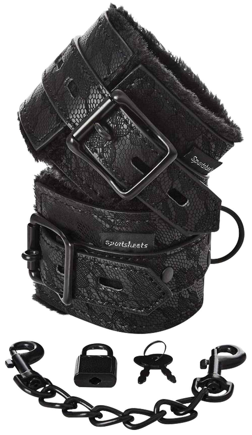 Lace Fur Lined Handcuffs