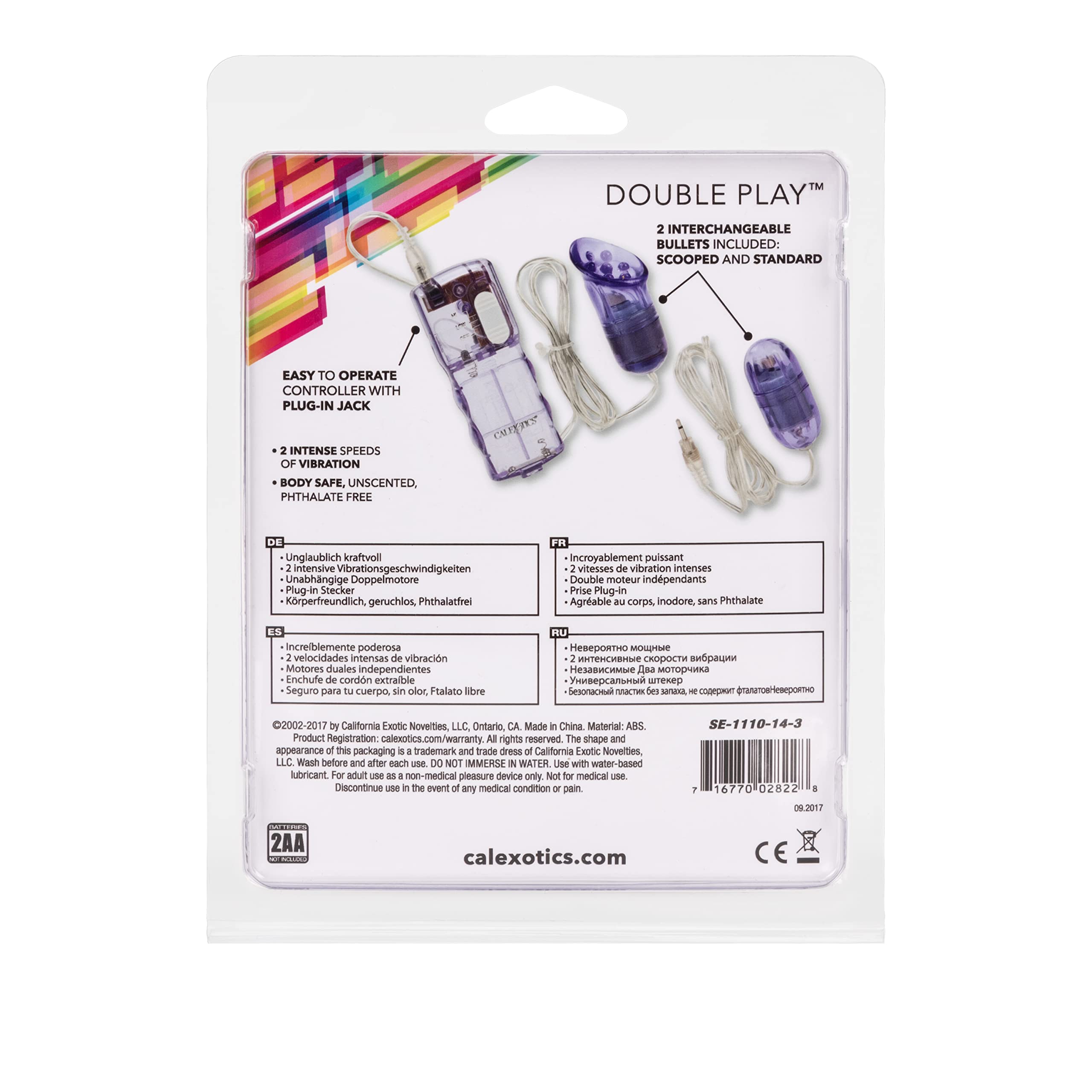 California Exotics Double Play Dual Massagers