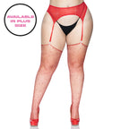 Rhinestone Fishnet Stockings.