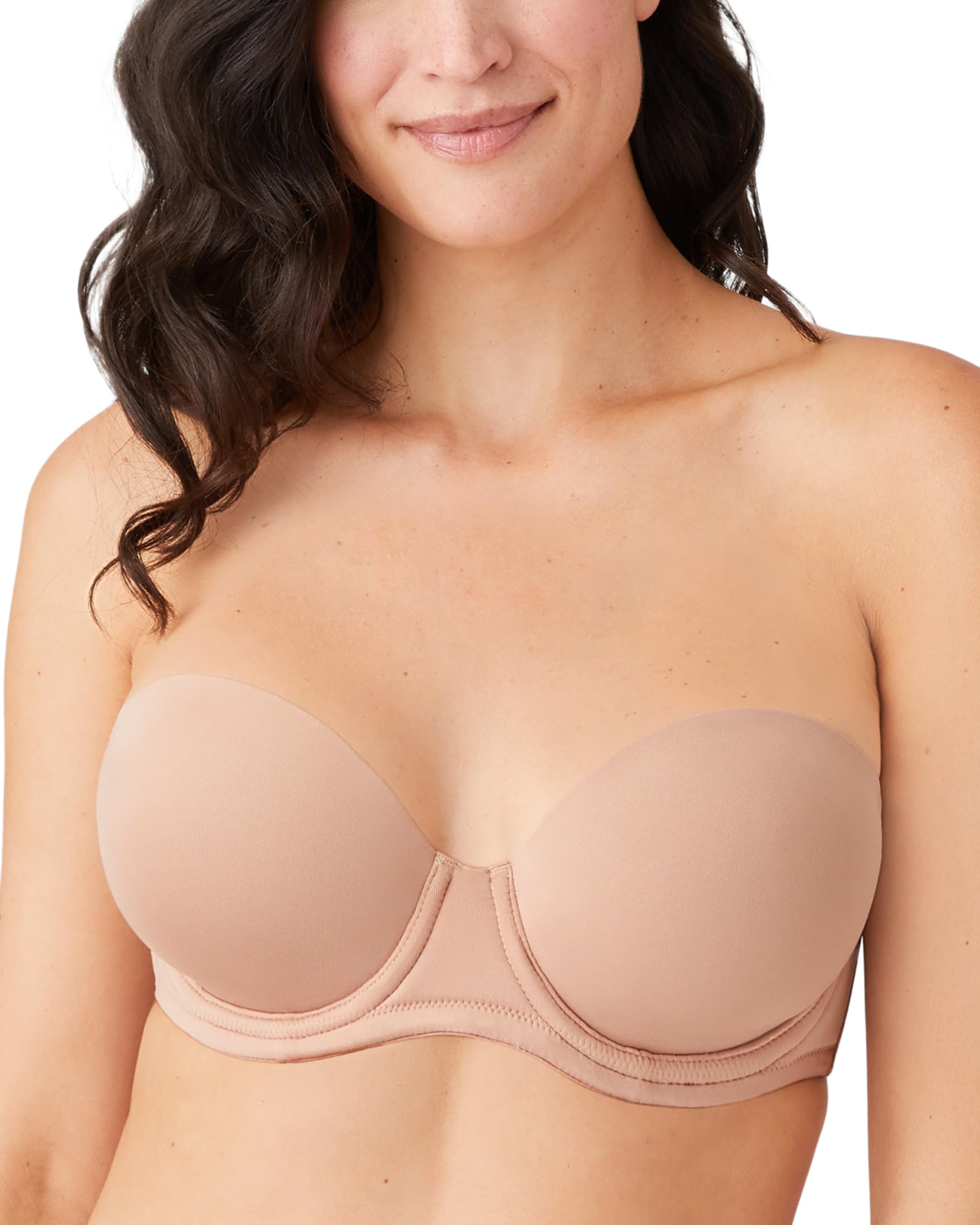 Wacoal Womens Red Carpet Full Busted Strapless Convertible Bra, Roebuck, 36G