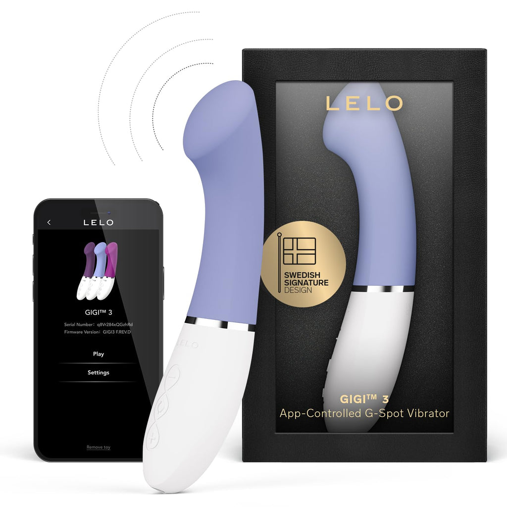 Lelo Gigi 3 App G-Spot Vibr Powder Blue