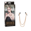 Calexotics Novelties Entice Tiered Intimate Clamps, Gold
