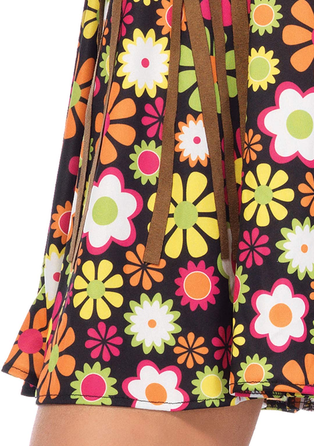 Leg Avenue 2Pc.Starflower Hippie,Cold Sho Multicolor Color