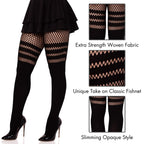 Seamless opaque faux thigh hig