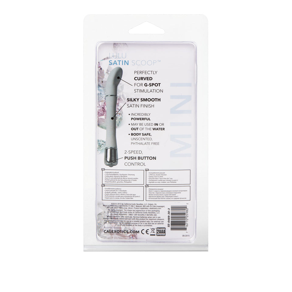 California Exotic Novelties Lulu Satin Scoop, White