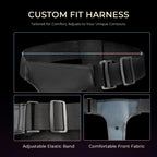 Strap On Dildo for Women - Wearable Harness with 2 Removable Realistic Dildos, Adjustable Strapless Strapon for G-Spot and Anal