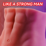 Male Sex Doll with Flexible Dildo, 2 in 1 Realistic Torso Sex Dolls 7 Inches Huge Penis for Masturbation, Tight Anal Hole for Ga