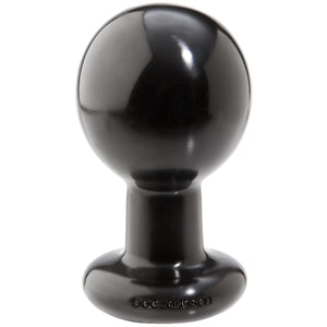 Ball Shape Anal Plug Large (Black)