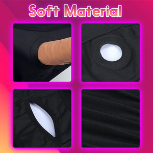 Drexoxo Harness Strap-on Sex Toys - 7.5 '' Realistic Fake Penis with Adjustable Hook, Wearable G spot Stimulation Strong Suction
