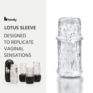 The HANDY Masturbator Sleeve - Dream Collection Lotus Penis Sleeve - Realistic Masturbation Sleeve for Adult Sex Toys for Men