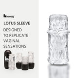 The HANDY Masturbator Sleeve - Dream Collection Lotus Penis Sleeve - Realistic Masturbation Sleeve for Adult Sex Toys for Men