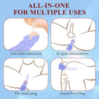 7 Inch Realistic Dildo Sex Toy, Soft Dildo with Curved Shaft for Vaginal G-spot Stimulation, Body-Safe Material Penis with Stron