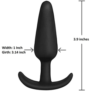 Mood Naughty Medium Blk Sili Butt Plug