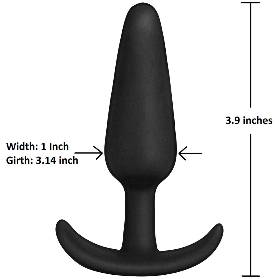 Mood Naughty Medium Blk Sili Butt Plug