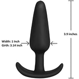 Mood Naughty Medium Blk Sili Butt Plug