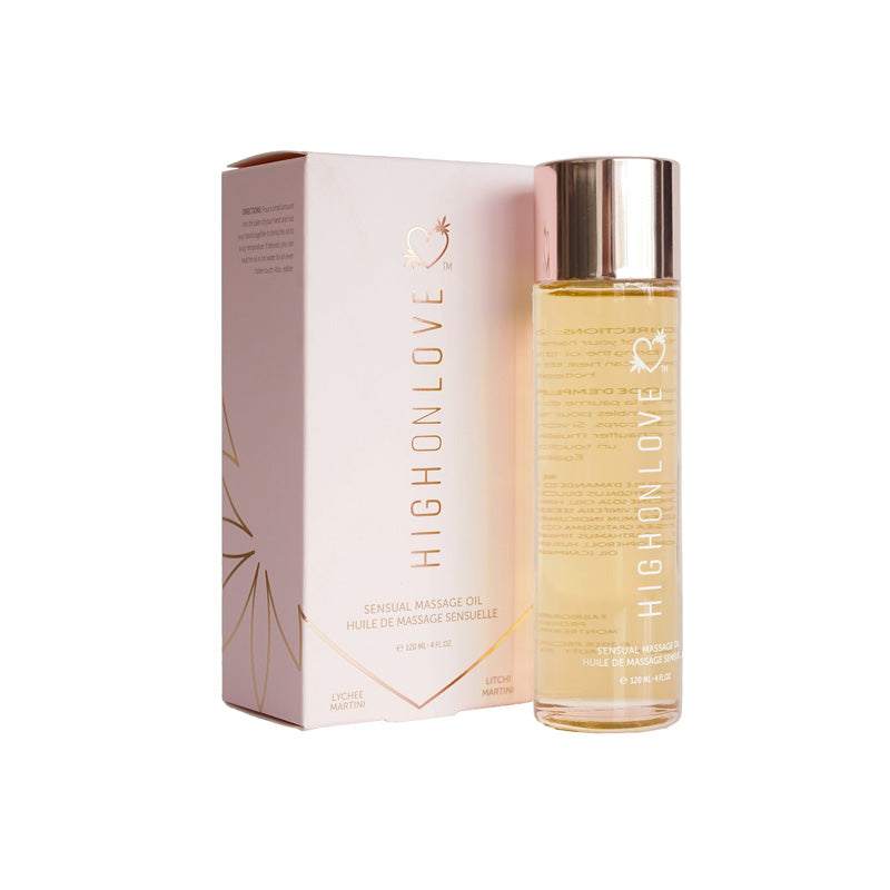 Highonlove Massage Oil Lychee Martini
