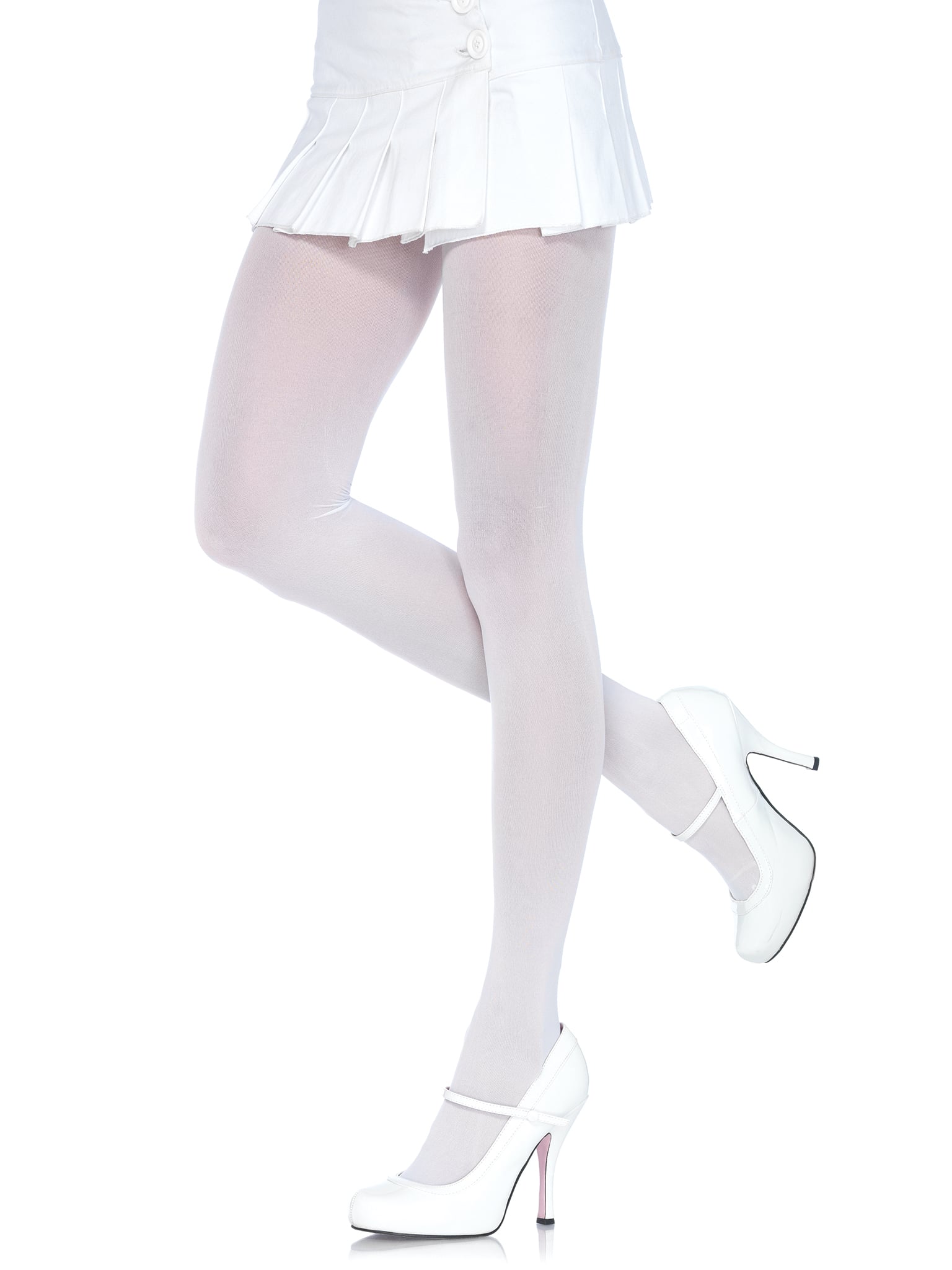 Plus Size Nylon Lycra Tights W