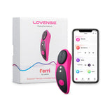 Lovense Ferri Wearable Magnetic Panty Vibrator, Long Distance Bluetooth Remote Reach With Music Sync, Partner & App Control