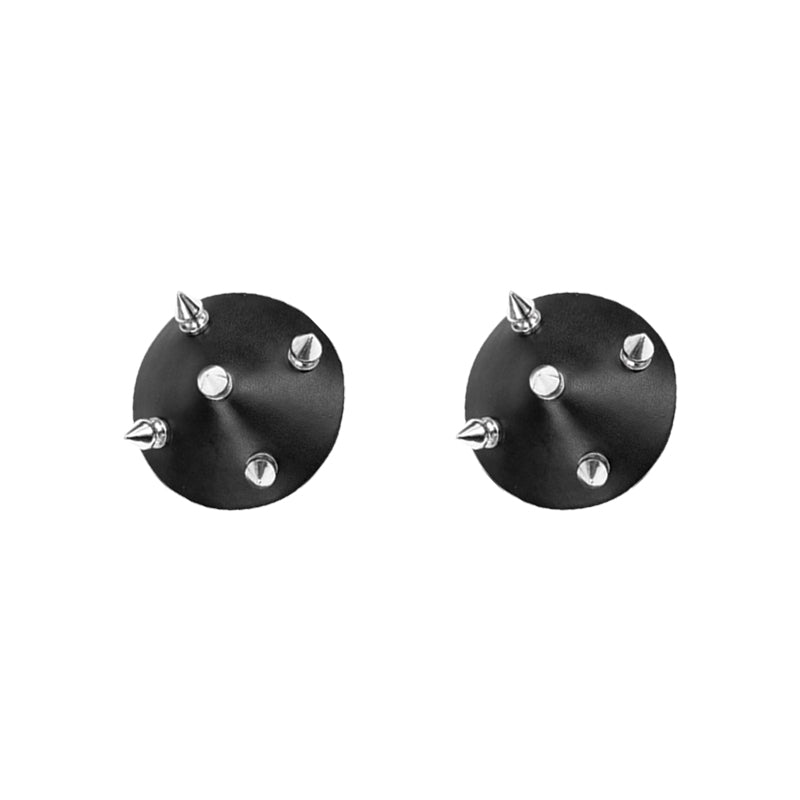 Nipplicious Temp Leather Past WStuds Bk