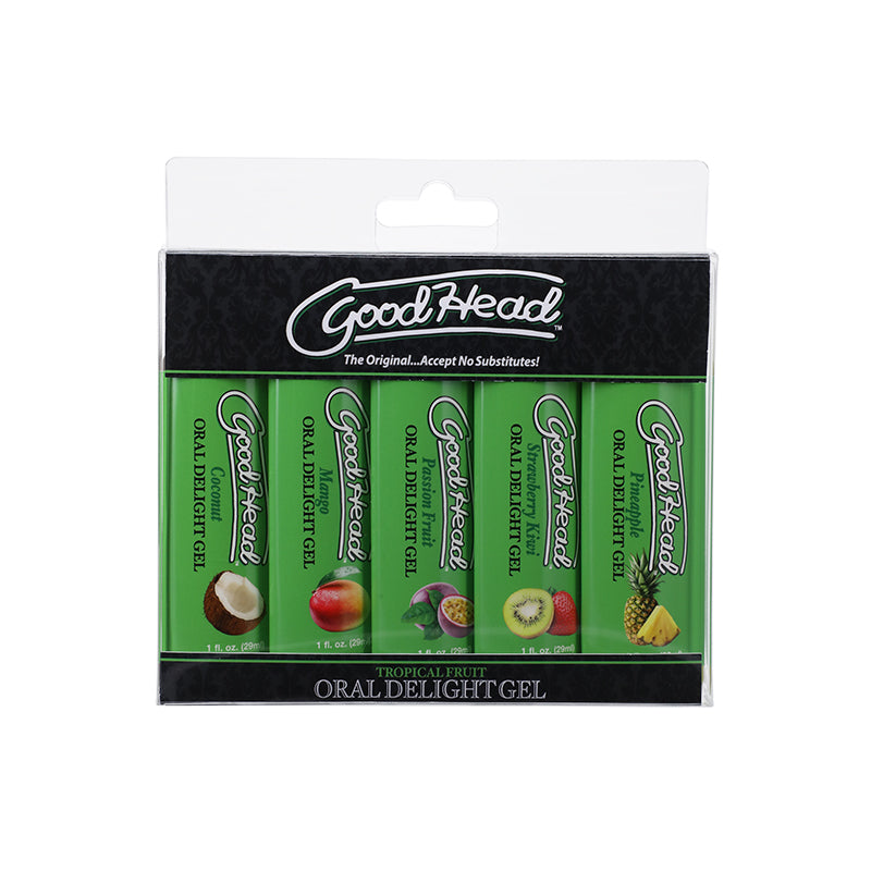 Goodhead Oral Delight Gel Tropi 5Pk 1Oz