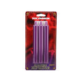Japanese Drip Candles 3 Pack Purple