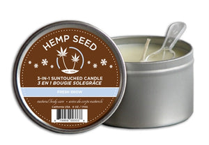 Hemp Seed 3in1 Massage Candle  Sunsational  6 Oz