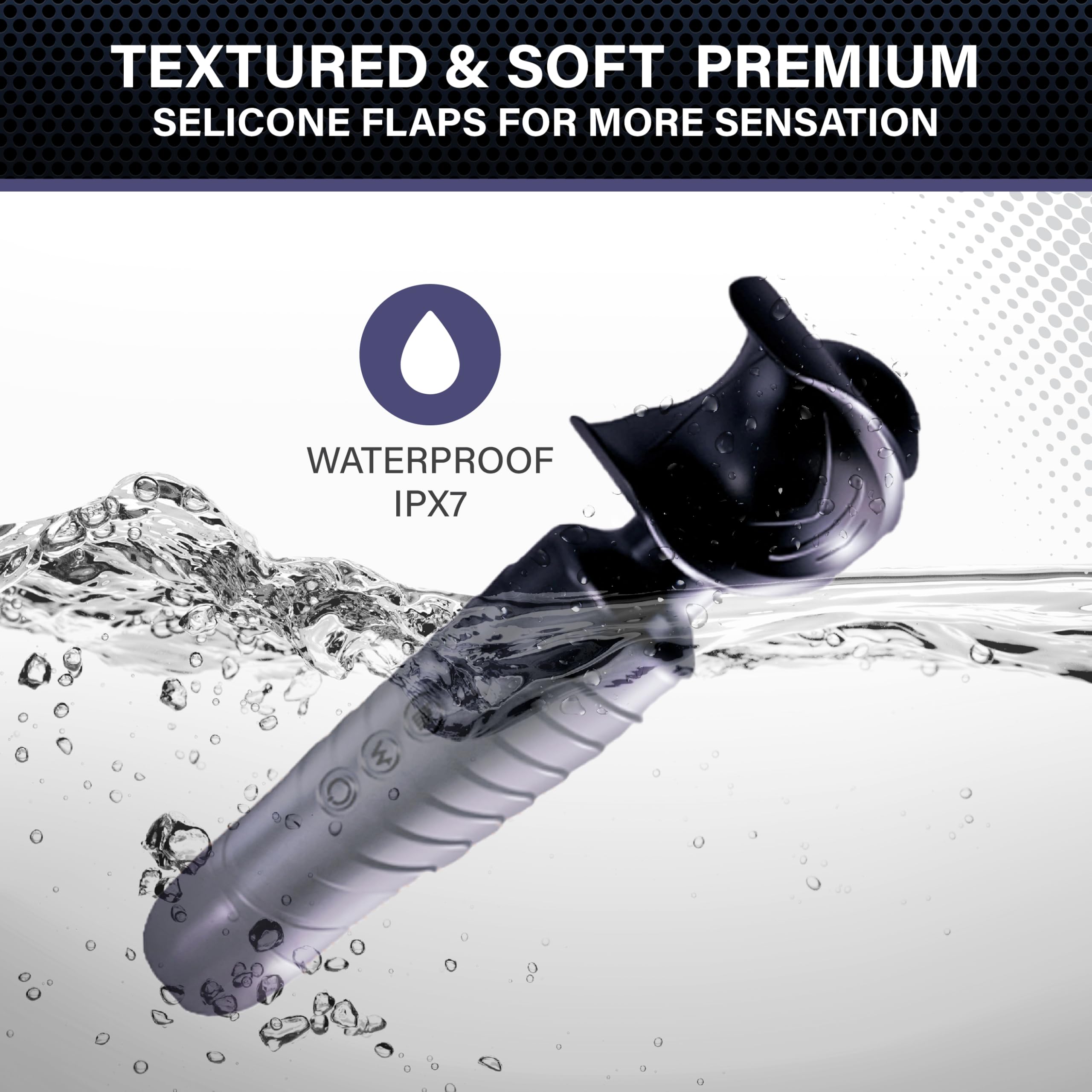Man Wan Man.Wand Evo 2-In-1 Wand Plum