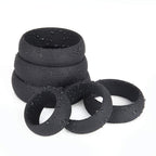 TCSR 6 Different Size Cock Rings - Medical Grade Soft Silicone Penis Rings - Better Sex