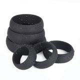 TCSR 6 Different Size Cock Rings - Medical Grade Soft Silicone Penis Rings - Better Sex