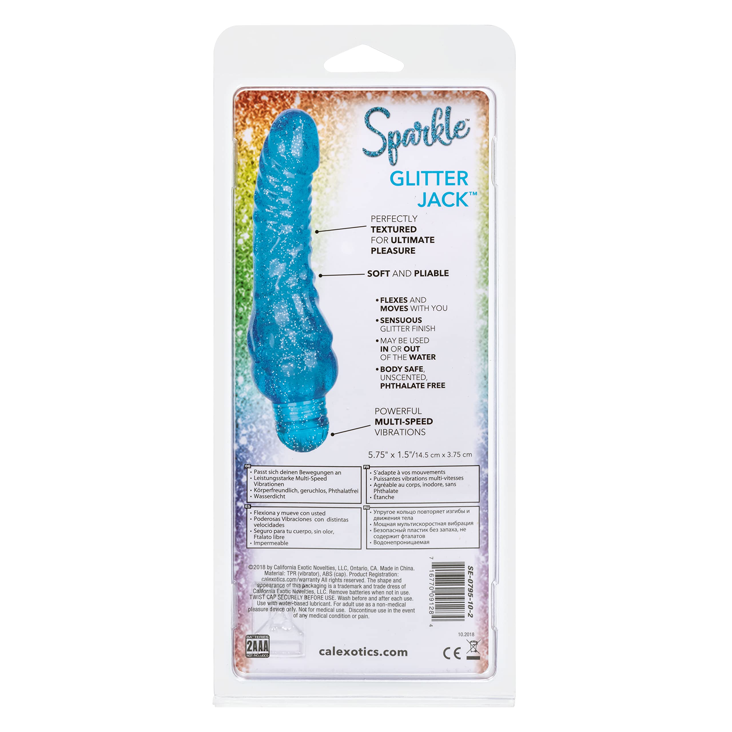 Calexotics Sparkle Glitter Jack - Blue