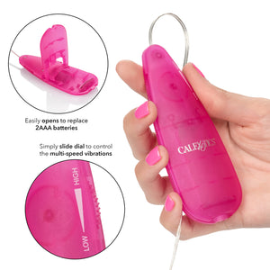 calExotics Booty call Vibro Kit - Vibrating Bullet Anal Pleasure Beads - Vibe Egg Anal Probe Adult Sex Toy - Pink