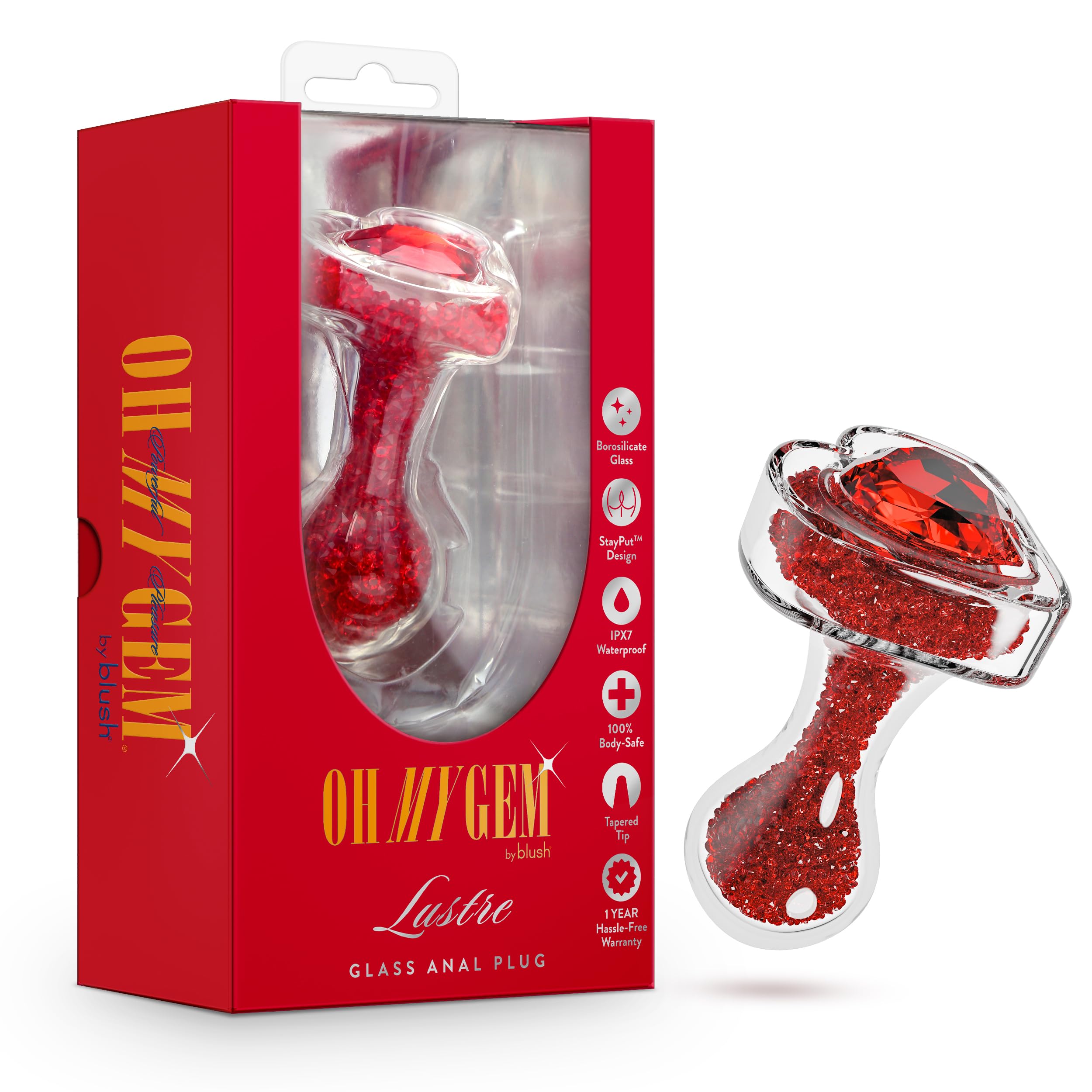Oh My Gem Lustre-Red