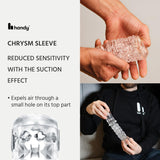 The HANDY Masturbator Sleeve - Dream Collection Chrysm Penis Sleeve - Realistic Masturbation Sleeve for Adult Sex Toys for Men